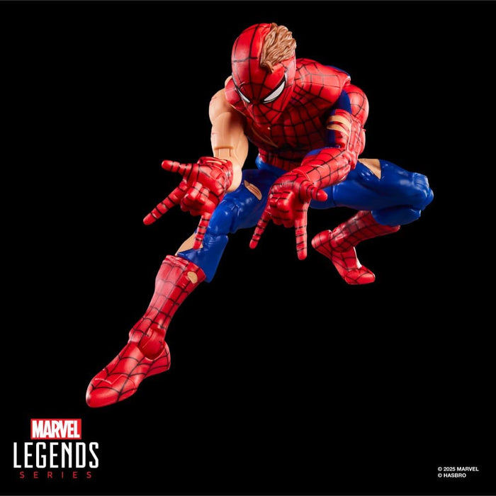 Marvel Legends Series Magic: The Gathering Battle-Damaged Spider-Man, Action Figure plus Exclusive Foil Trading Card