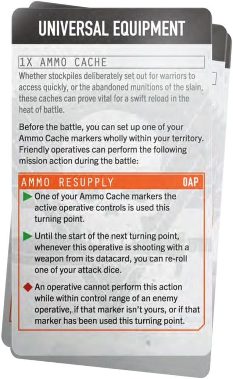 Wahammer: 40,000 - Kill Team Datacards - Angels Of Death