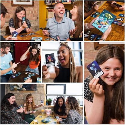 Crash Landed! Fast-paced Fun Family Card Game | 2+ Players | Adults & Kids Ages 8+ | Perfect for Game Night, Gifts, Travel & Family Fun