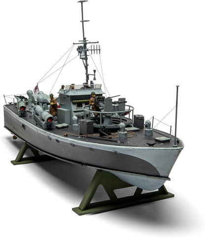 Airfix Vintage Classics Set - A05280V Vosper M.T.B - Plastic Model Watercraft Kits for Adults & Children 8+, Set Includes 189 Pieces - 1:72 Scale Model Boat Sets