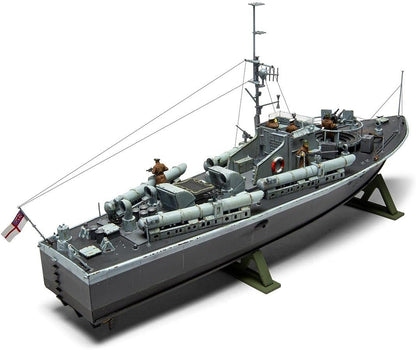 Airfix Vintage Classics Set - A05280V Vosper M.T.B - Plastic Model Watercraft Kits for Adults & Children 8+, Set Includes 189 Pieces - 1:72 Scale Model Boat Sets
