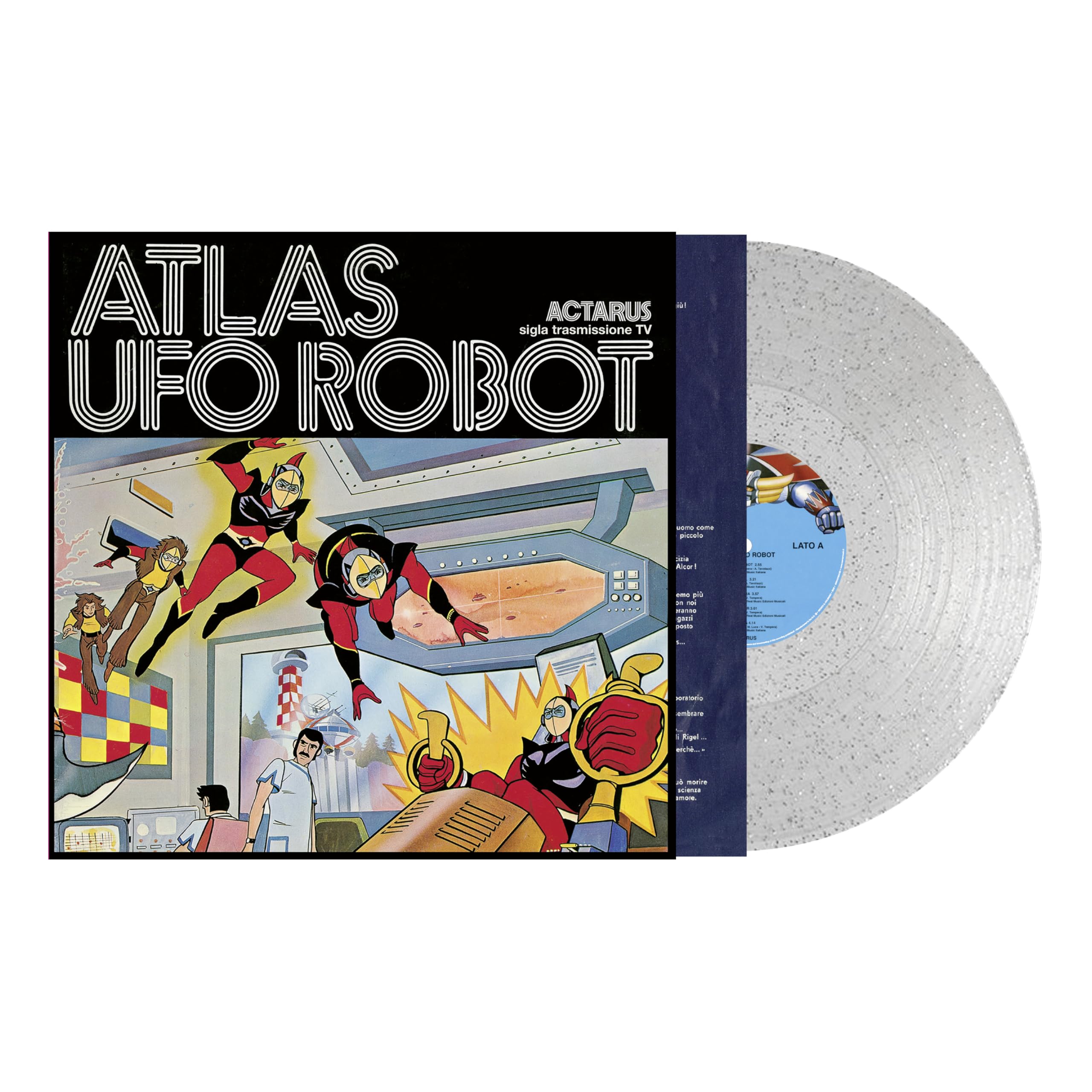 Atlas UFO Robot (50th Anniversary) (Vinile Glitterato Numerato