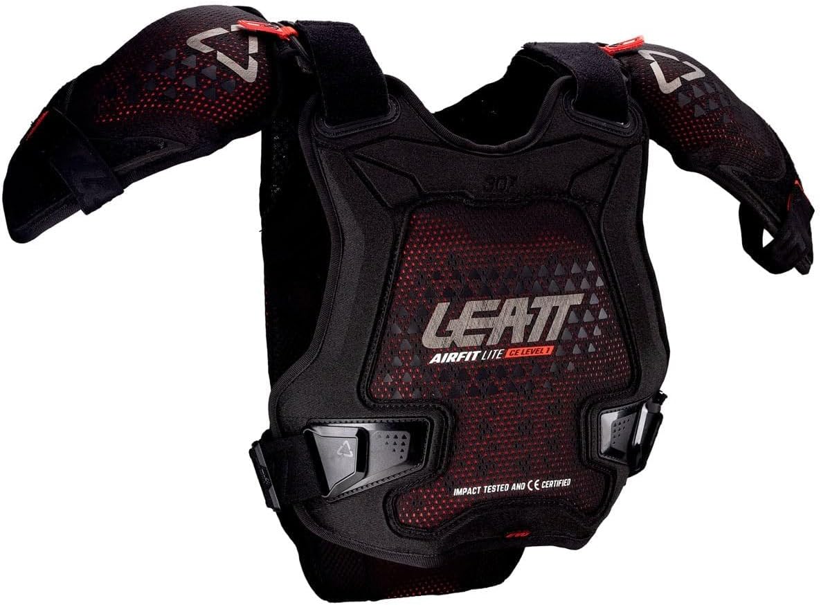 Leatt 3Df Airfit Evo Pro Jr Chest Protector 2026: Black S/M