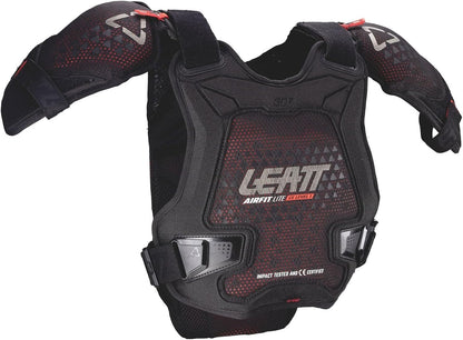 Leatt 3Df Airfit Evo Pro Jr Chest Protector 2026: Black L/Xl