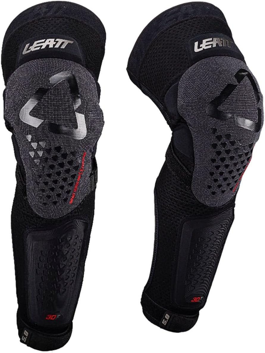 Leatt 3Df Evo 5.0Jr Knee Protection 2026: Black Junior