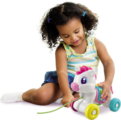 As Baby Clementoni: Pull Along Baby Unicorn (1000-17813)