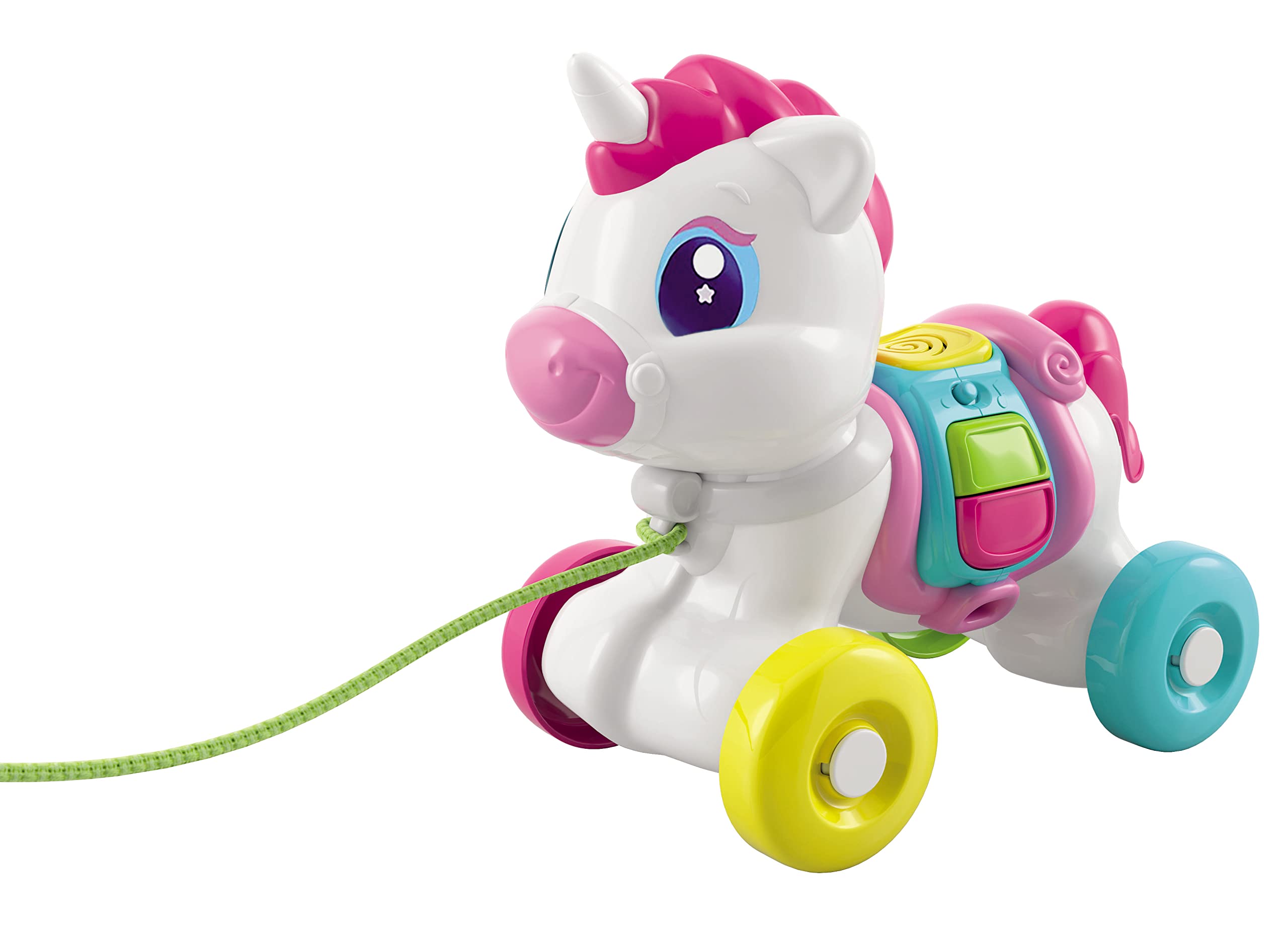 As Baby Clementoni: Pull Along Baby Unicorn (1000-17813)
