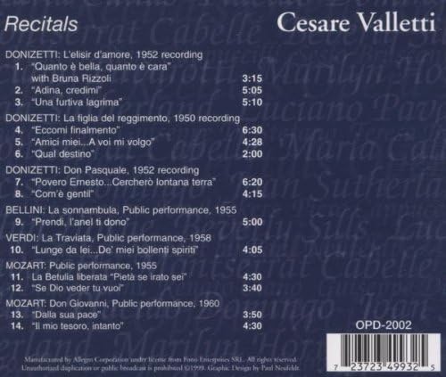 Evening with Cesare Valletti