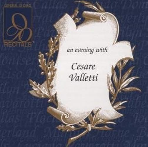 Evening with Cesare Valletti