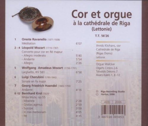 Cor et orgue a la cathedrale de Riga