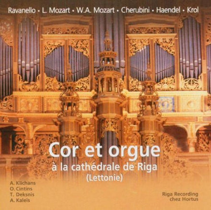 Cor et orgue a la cathedrale de Riga