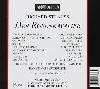 Der Rosenkavalier (Knappertsbusch, Schech, Edelmann)