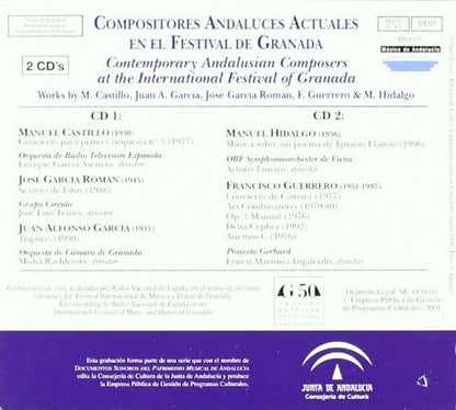 Compositores Andaluces Actuales en el festival de