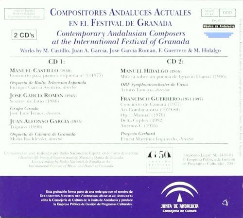 Compositores Andaluces Actuales en el festival de