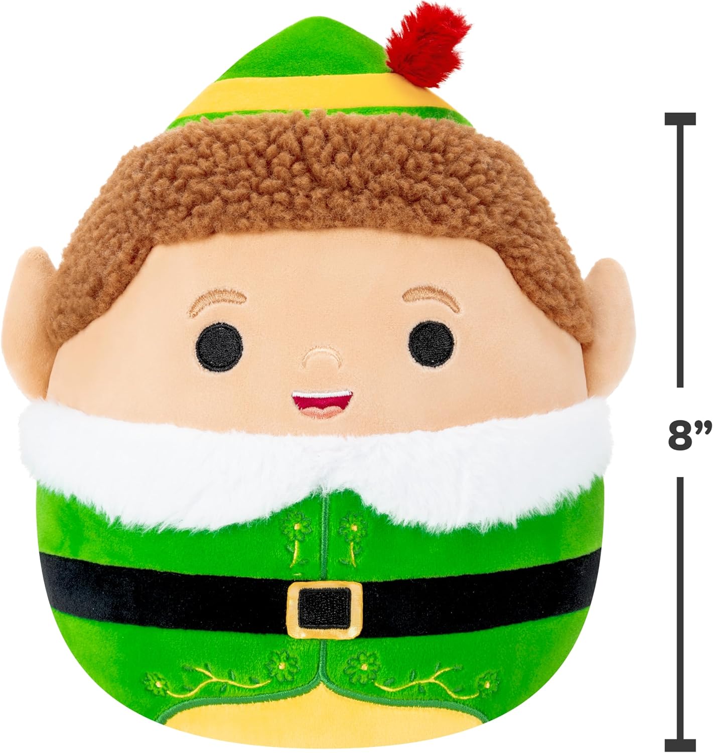 Squishmallow - 8`` Buddy The Elf  /Plush