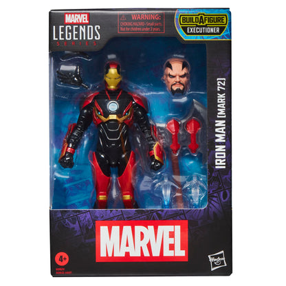 Marvel Legends Series, Figurine de Collection Iron Man (Mark 72) de 15 cm inspirée des Bandes dessinées