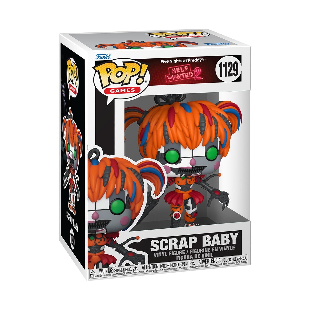 Funko Pop! Games: Five Nights at Freddy's - Help Wanted 2 - Scrap Baby - Figurine en Vinyle à Collectionner - Idée de Cadeau - Produits Officiels