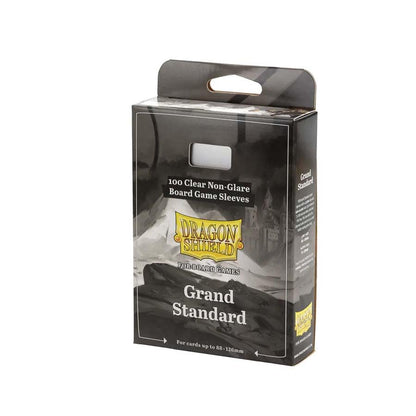 Dragon Shield Board Game Sleeves | Non-Glare Card Sleeves for Tabletop Games | Durable, Smooth Shuffle Feel & Acid-Free, Compatible with Gloomhaven, Wingspan & More | Grand Standard - 1 Pack