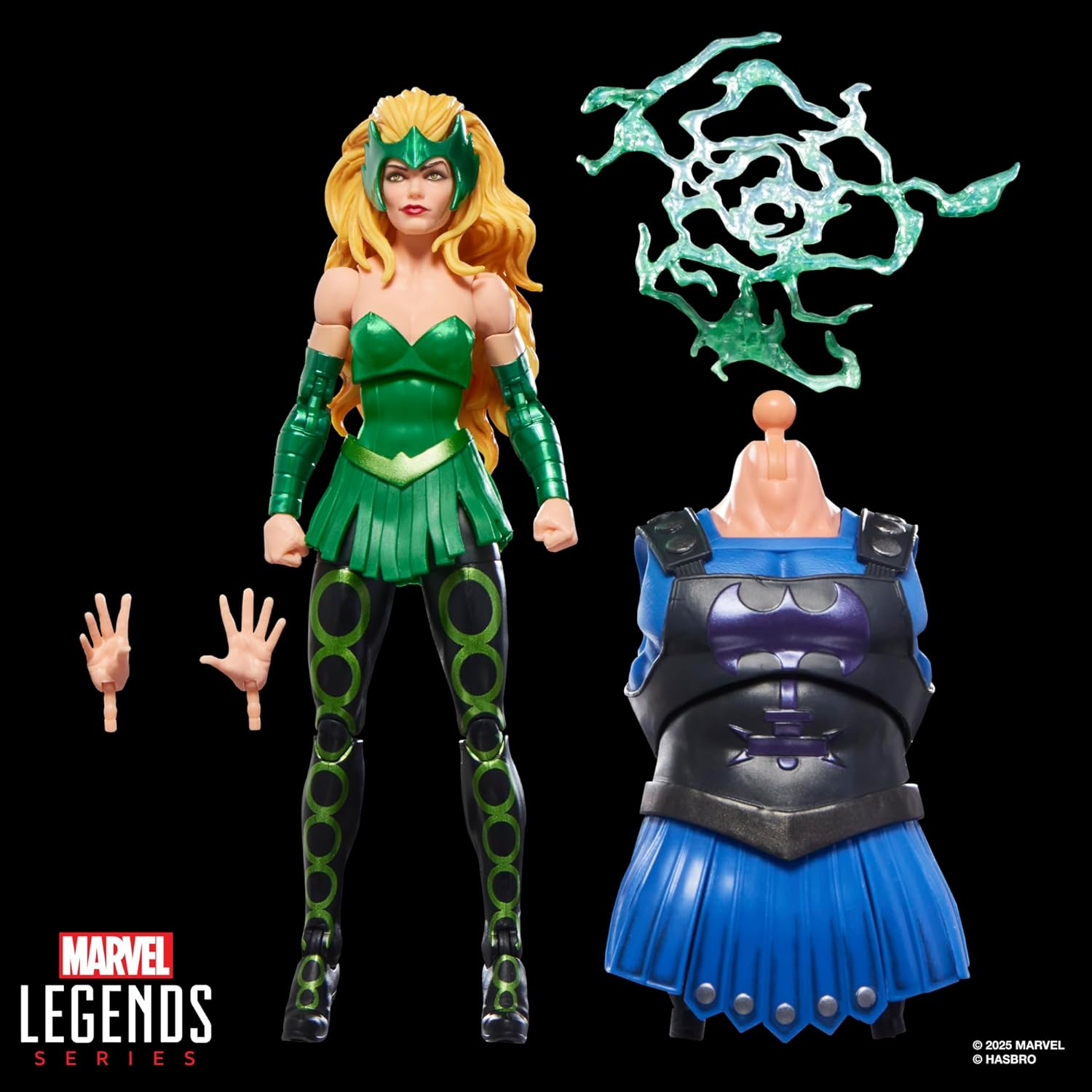 Hasbro Marvel Legends Series - Incantatrice, action figure collezionabile ispirata ai fumetti di Thor