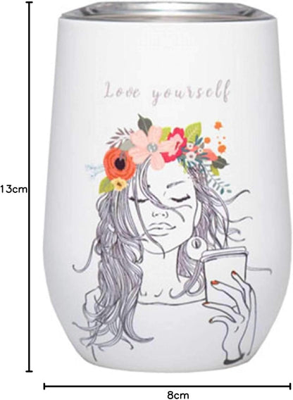 RVS Thermos Drinkbeker - Love Yourself