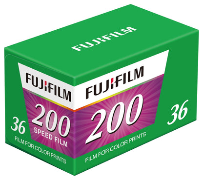Fujifilm Fujicolor C200, ISO 200, 26 exposure, negative color film