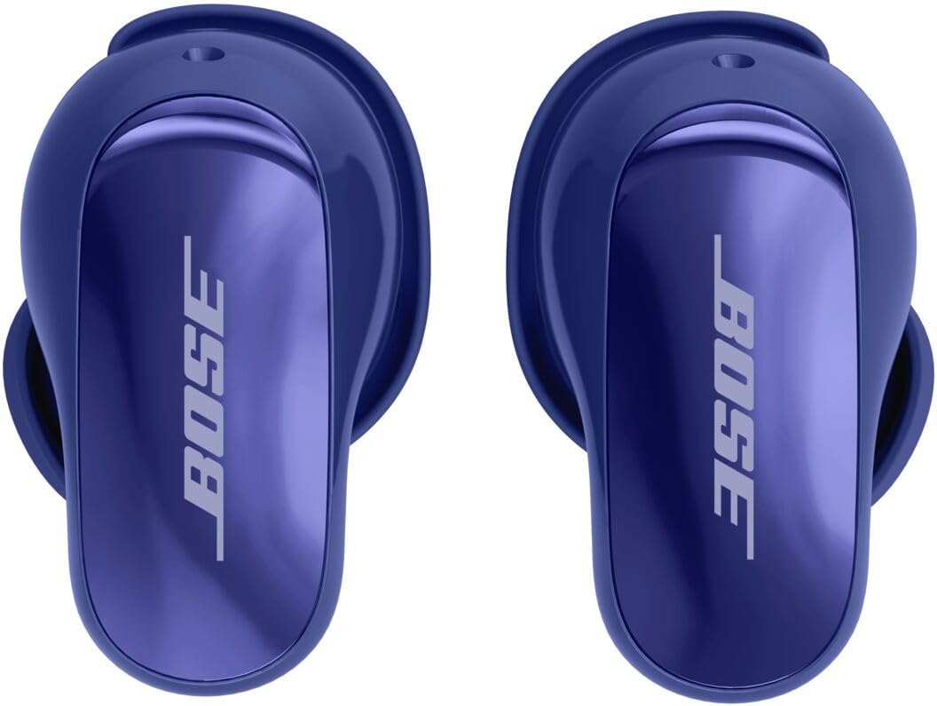 Bose QuietComfort Ultra Bluetooth Earbuds (2nd Gen), Wireless Noise Cancelling earbuds, Up to 6 hours battery, IPX4 Rating, Immersive Audio, Deep Bass, Midnight Violet - Limited Edition