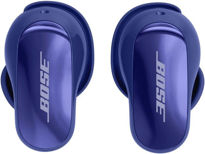 Bose QuietComfort Ultra Bluetooth Earbuds (2nd Gen), Wireless Noise Cancelling earbuds, Up to 6 hours battery, IPX4 Rating, Immersive Audio, Deep Bass, Midnight Violet - Limited Edition