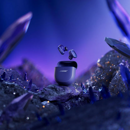 Bose QuietComfort Ultra Bluetooth Earbuds (2nd Gen), Wireless Noise Cancelling earbuds, Up to 6 hours battery, IPX4 Rating, Immersive Audio, Deep Bass, Midnight Violet - Limited Edition