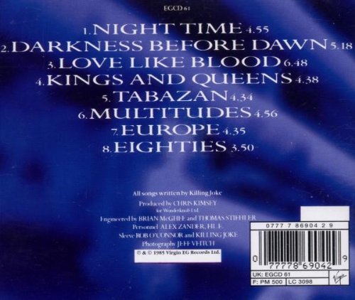Killing Joke Night Time