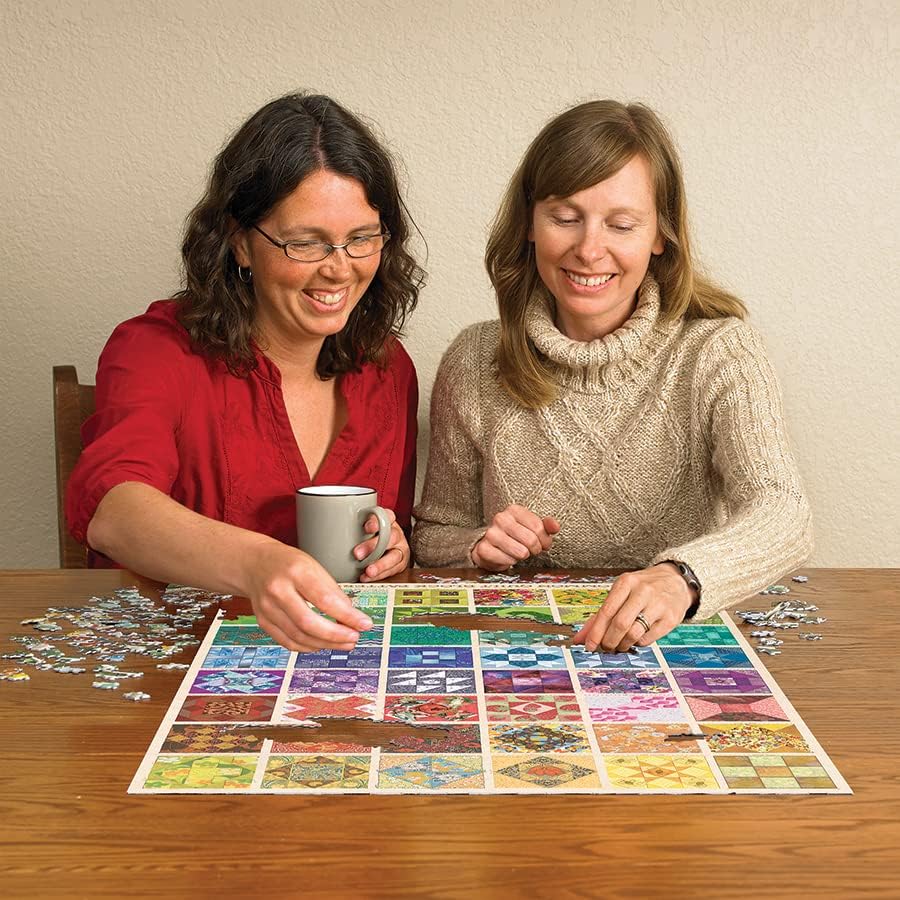 Cobblehill Puzzles 1000 pc -Common Quilt Blocks