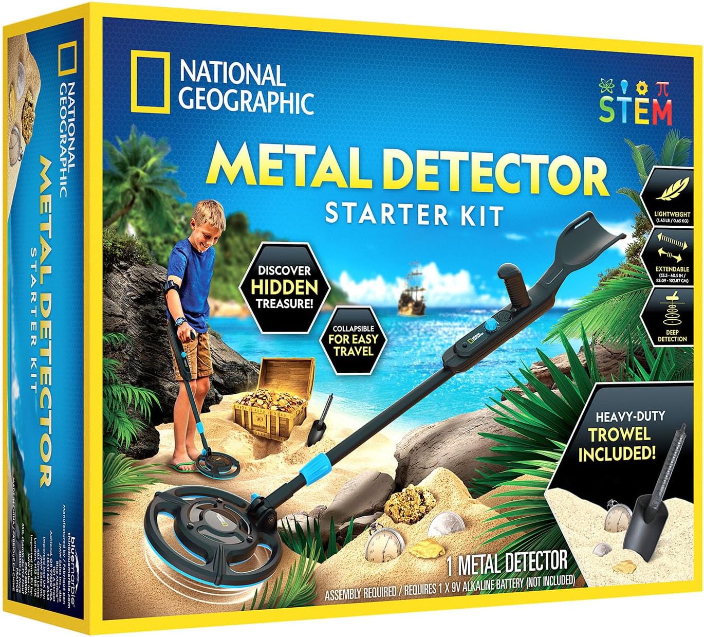 National Geographic - Metal Detector Starter Kit - (29-2458)