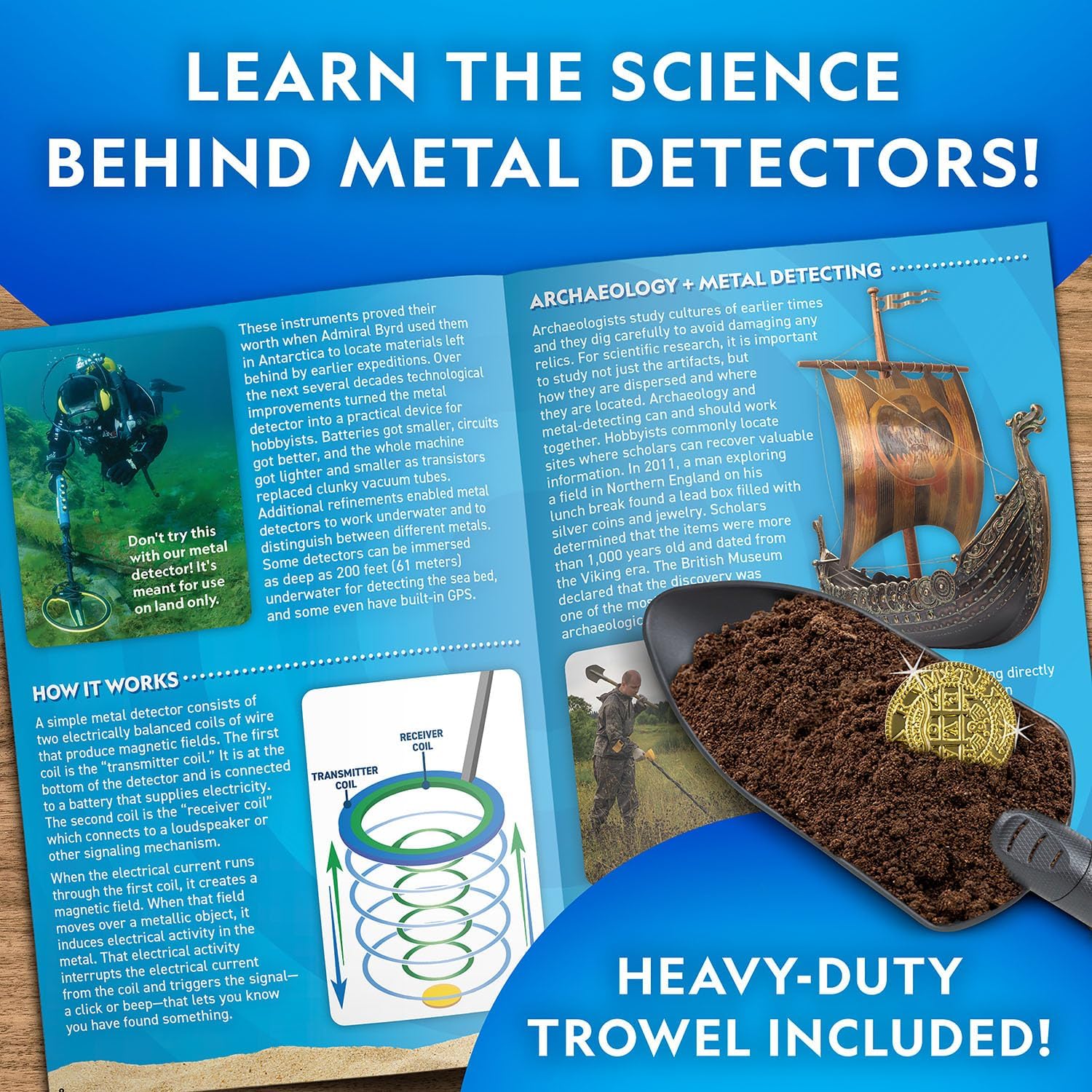 National Geographic - Metal Detector Starter Kit - (29-2458)