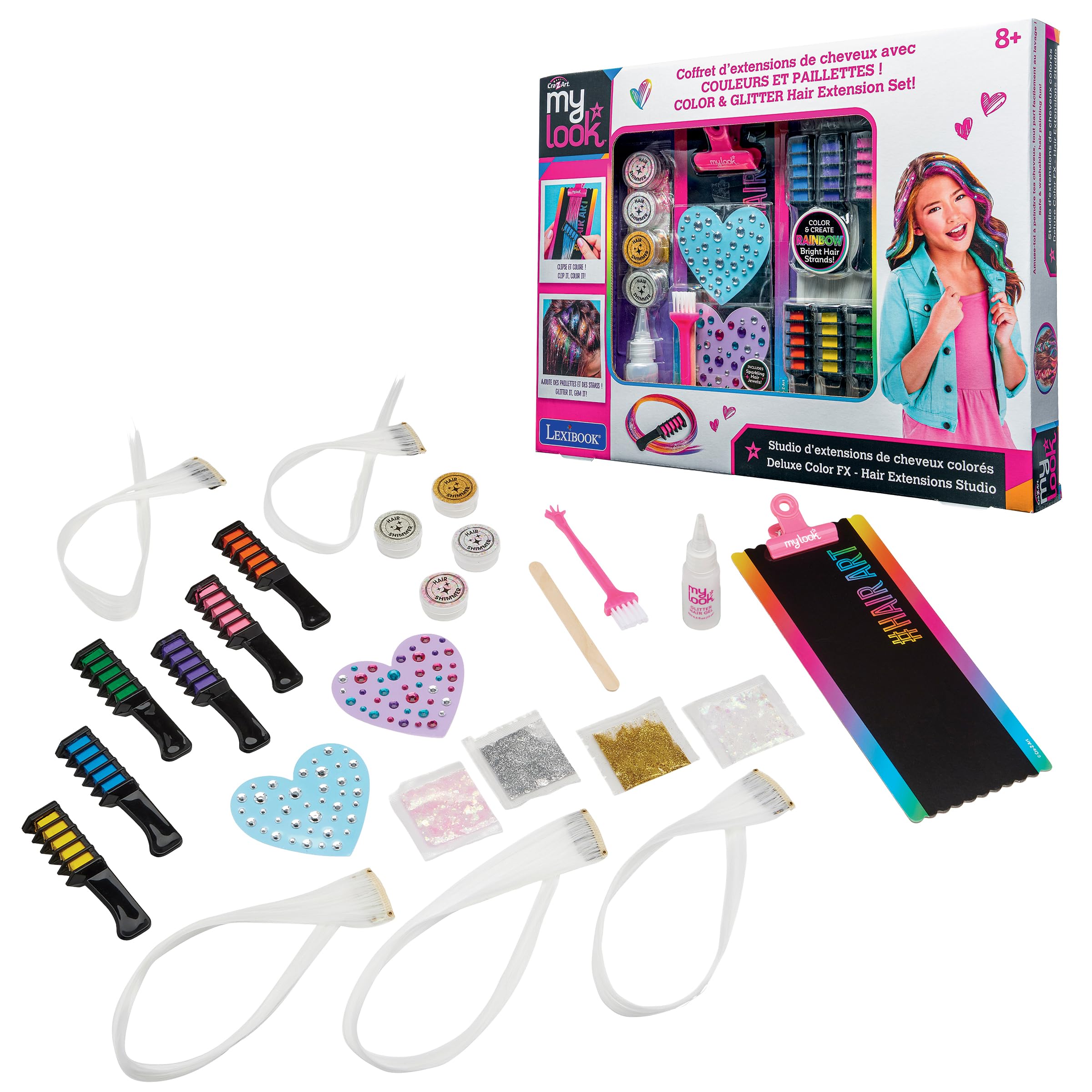 Cra-Z-Art - Deluxe Color Fx - Hair Extensions Studio (Crss11)