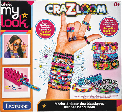 Cra-Z-Art - Rock `N` Roll Rubber Band Loom Bracelets (Crloom6)