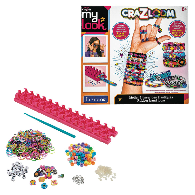 Cra-Z-Art - Rock `N` Roll Rubber Band Loom Bracelets (Crloom6)