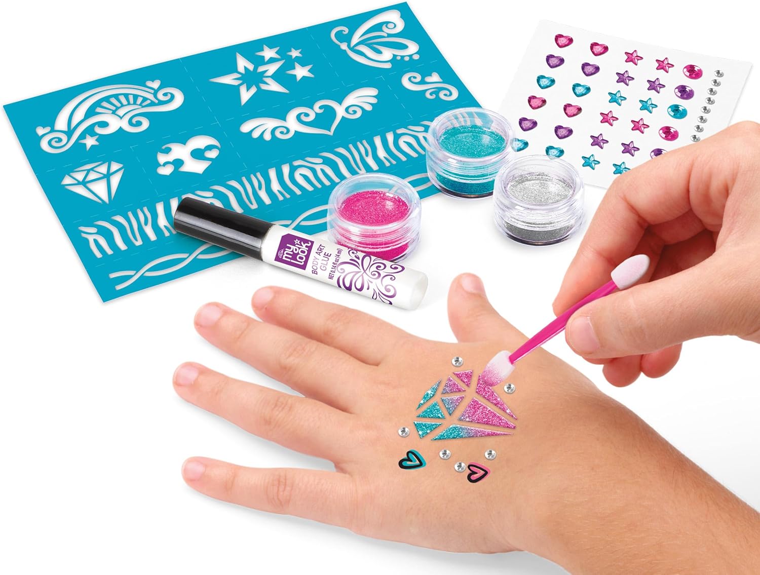 Cra-Z-Art - Sparkling Glitter Tattoos & Nails (Crss16)