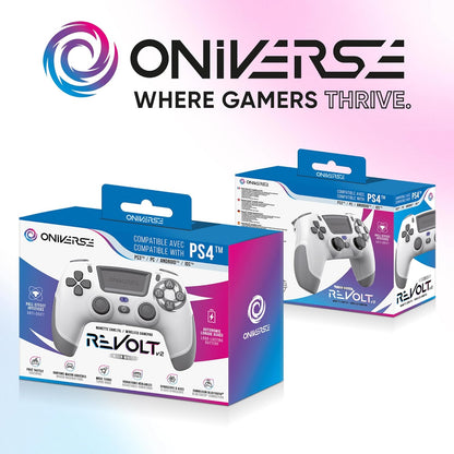 Oniverse - Wireless Controller Revolt V2 Bt Wasp - Ps4 (Moon White)