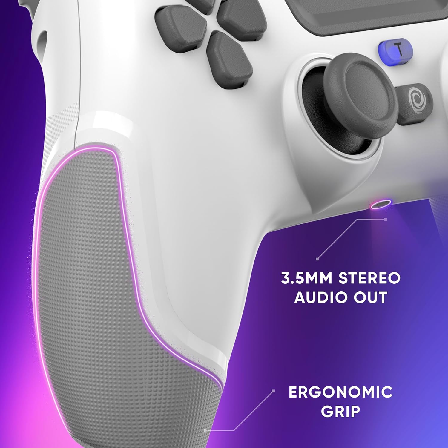 Oniverse - Wireless Controller Revolt V2 Bt Wasp - Ps4 (Moon White)