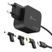 J5Create - 67W Gan Pd Usb-C Mini Charger With 3 Types Of Dc Connector - Eu