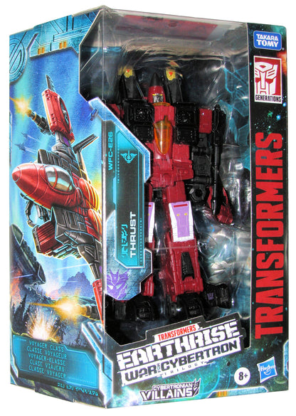 Transformers Toys Generations War for Cybertron: Earthrise Voyager WFC-E26 Thrust, 7-inch