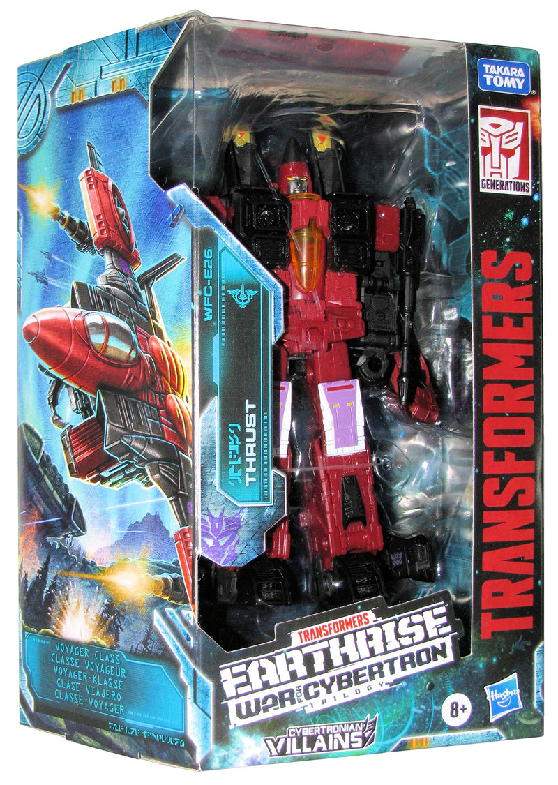 Transformers Toys Generations War for Cybertron: Earthrise Voyager WFC-E26 Thrust, 7-inch