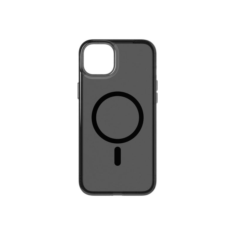Tech21 Evo Tint hoesje voor iPhone 14 Plus, Geschikt voor MagSafe, standaard telefoonhoesje, Antimicrobieel materiaal, antraciet, valbescherming: 3.6m