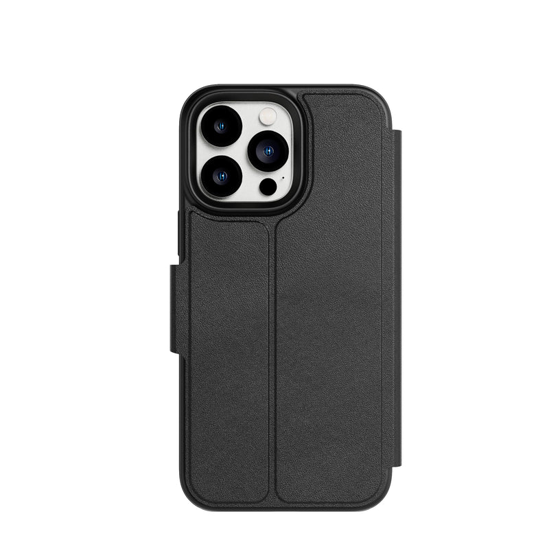 Tech 21 EvoLite Wallet Case voor iPhone 14 Pro Max - 3 kaartsleuven walle, Zwart
