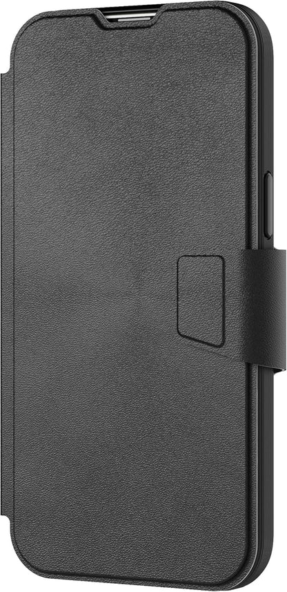 Tech 21 EvoLite Wallet Case voor iPhone 14 Pro Max - 3 kaartsleuven walle, Zwart