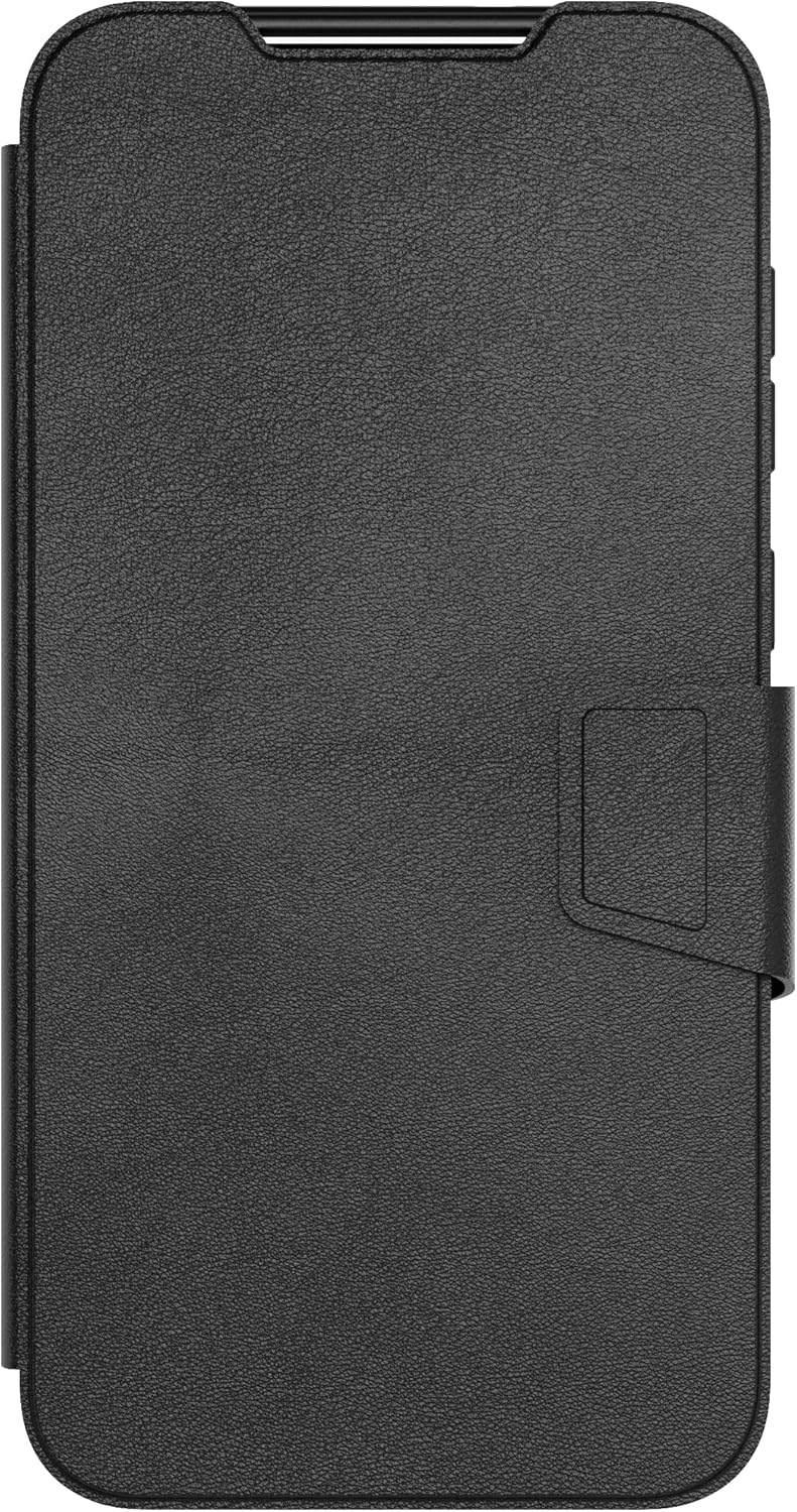 Tech 21 EvoLite Wallet Case voor Galaxy S23-3 kaartsleuf, slagbescherming, zwart