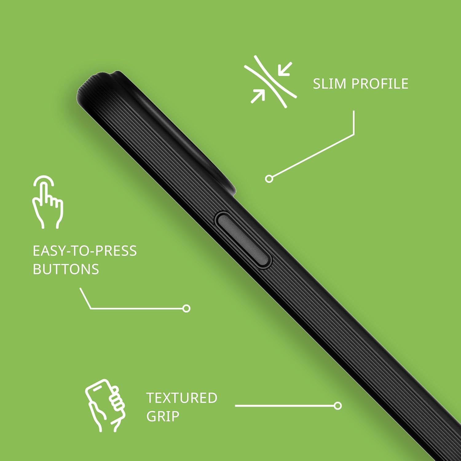 Tech21 - Evo Lite Iphone 15 Pro Black