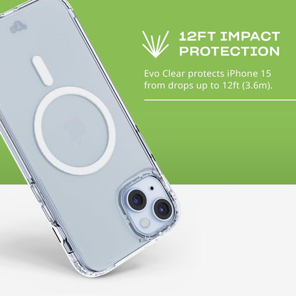 Tech21 - Evo Clear Magsafe Iphone 15 Plus Clear