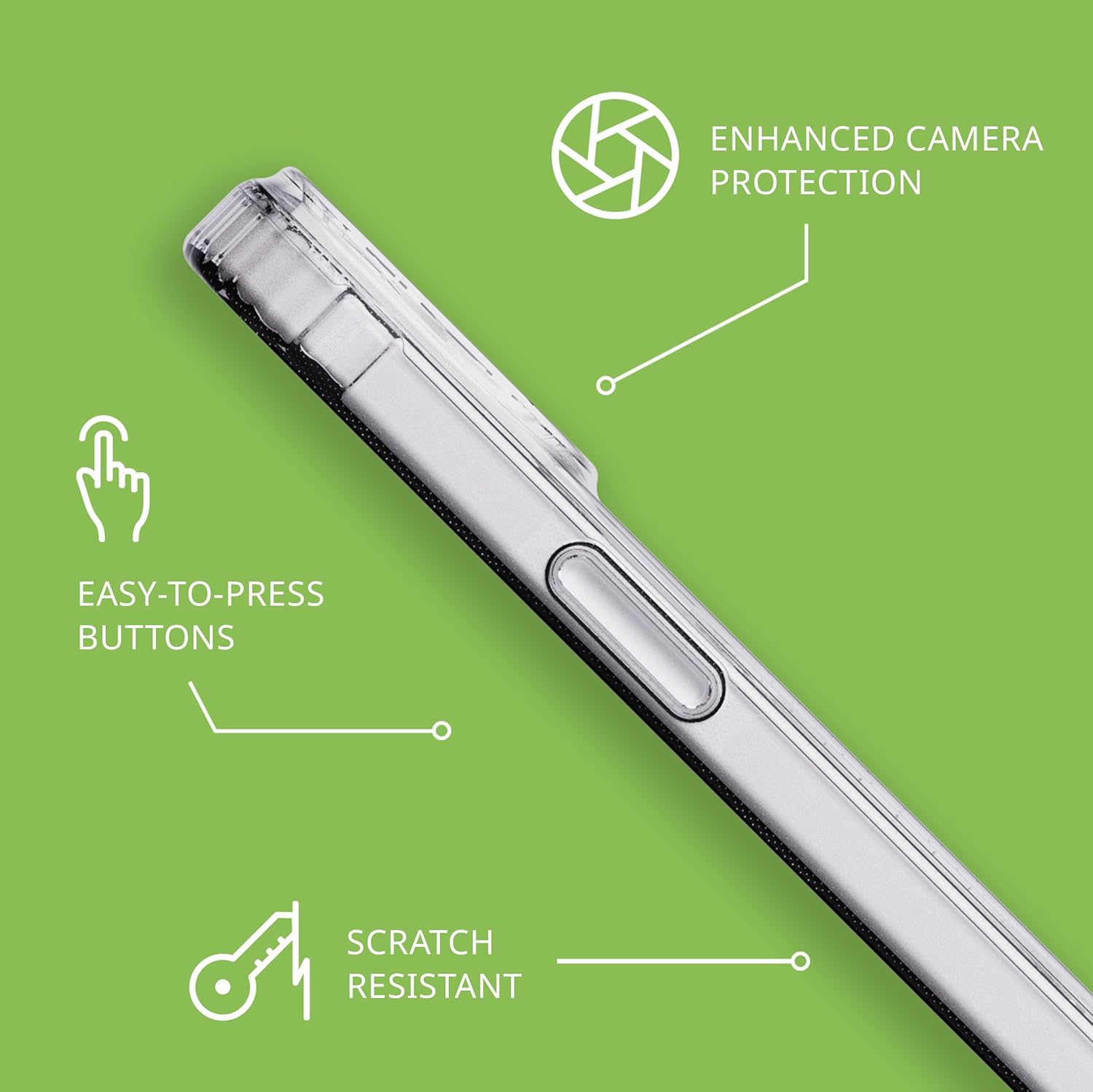 Tech21 - Evo Clear Magsafe Iphone 15 Plus Clear