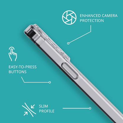 tech21 Evo Clear hoesje voor iPhone 15 Pro Max - Impact Protection Case - Transparant