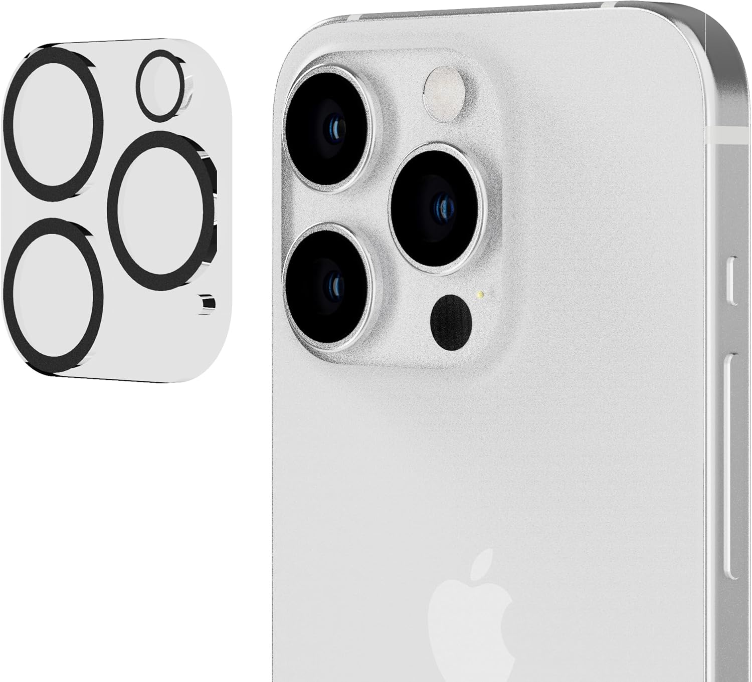 Tech21 - Impact Glass Set Screen/Camera - Iphone 15 Pro